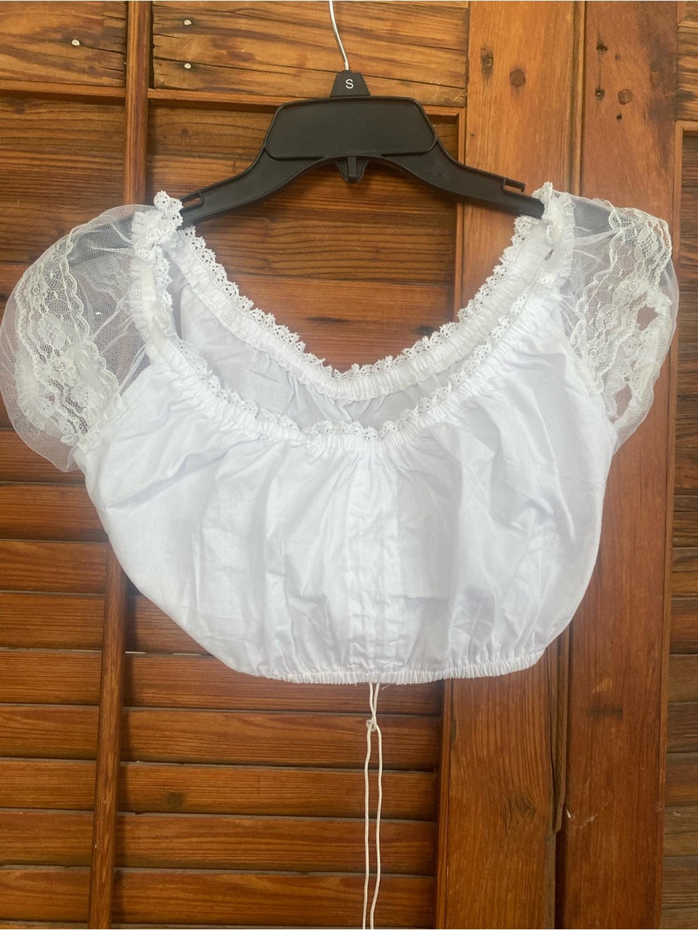 Edwardian Style Cropped Camisole